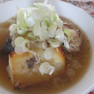 醤油ブリとお餅のみぞれ汁